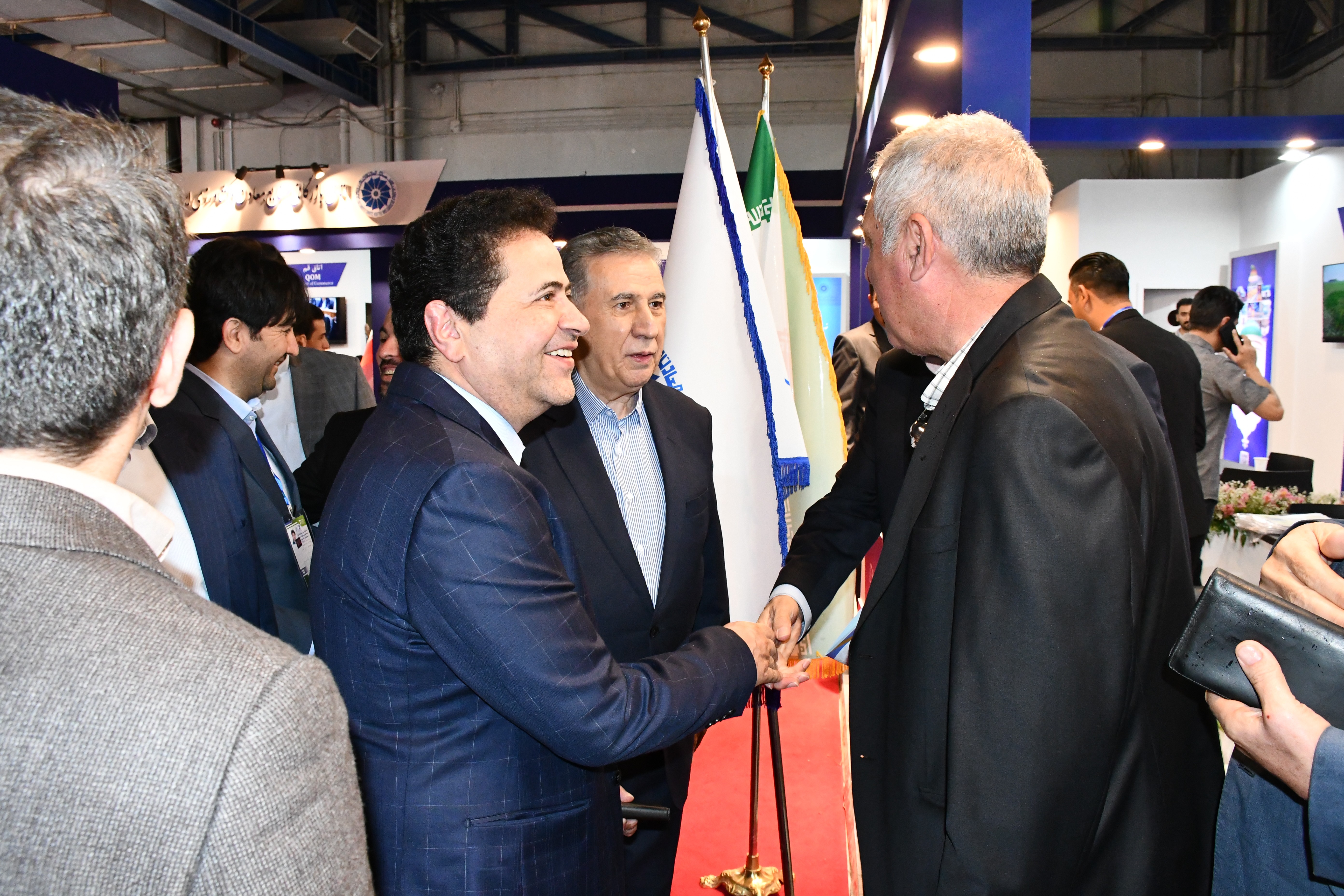 بازدید رئیس و اعضا هیات رئیسه اتاق بازرگانی ایران از غرفه اتاق بازرگانی ، صنایع، معادن و کشاورزی گرگان در هفتمین نمایشگاه توانمندی های صادراتی جمهوری اسلامی ایران  (IRAN EXPO 2025)