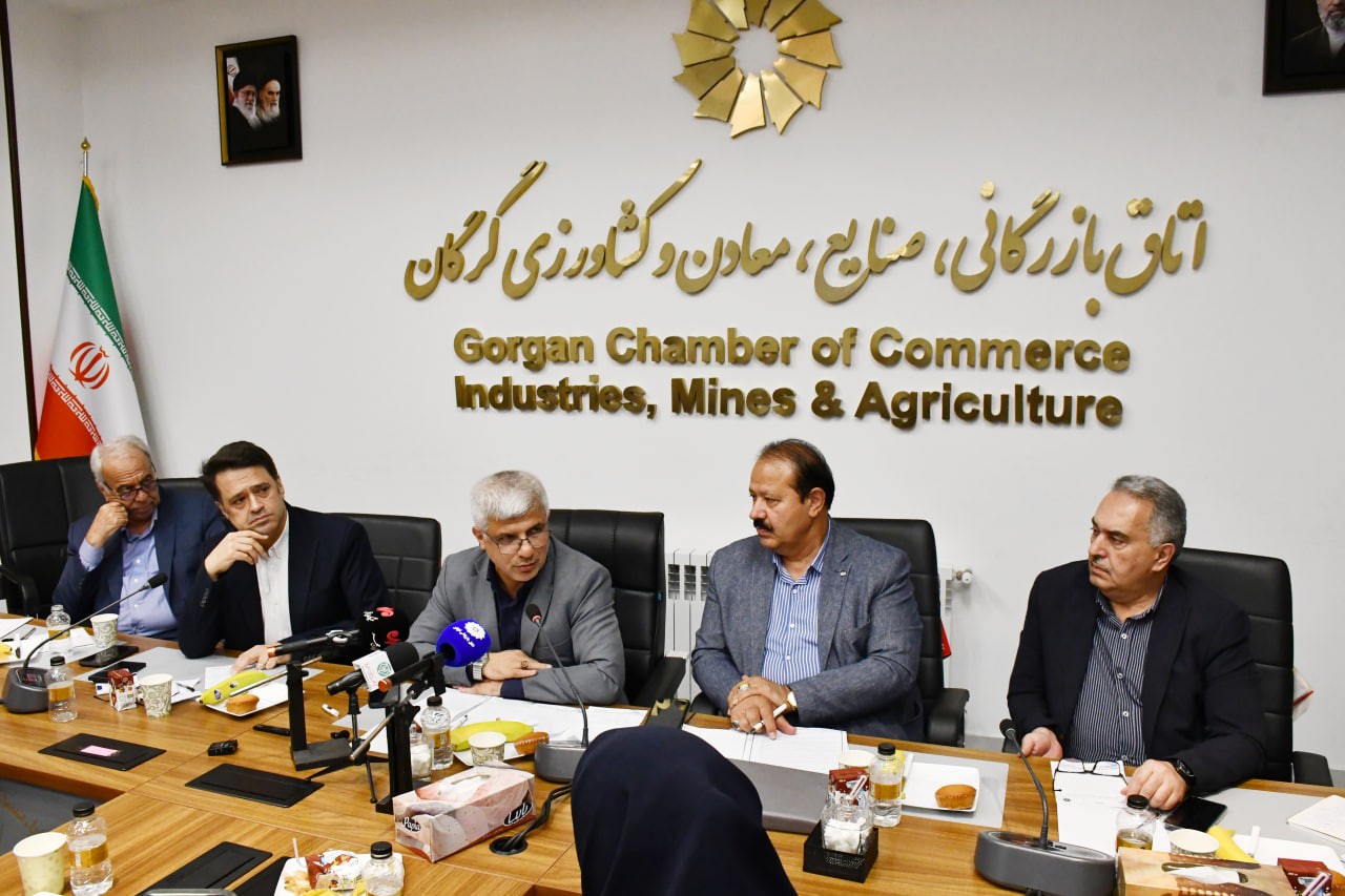 نشست خبری هیأت‌رئیسه اتاق بازرگانی گرگان با اصحاب رسانه استان برگزار شد