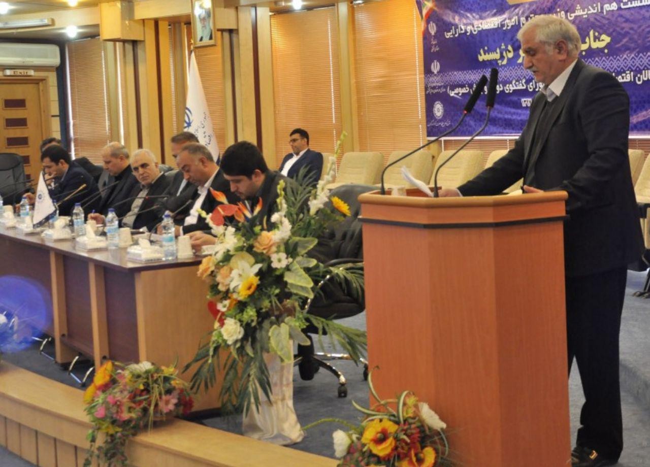 جلسه شورای گفتگوی دولت و بخش خصوصی استان گلستان با حضور وزیر اقتصاد و دارایی کشور