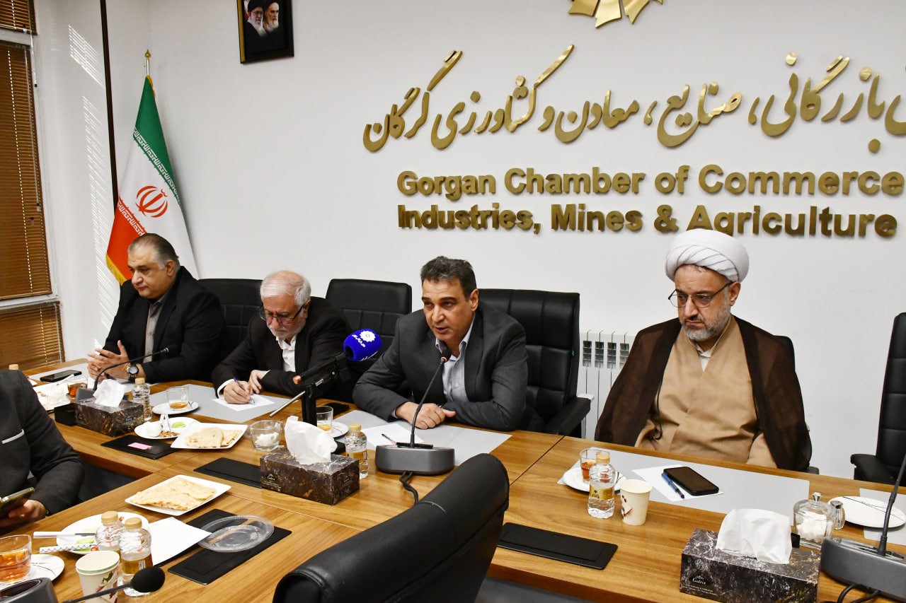 بررسی زمینه‌های سرمایه‌گذاری مشترک اتاق گرگان و اوقاف در هفتمین جلسه کمیسیون احداث