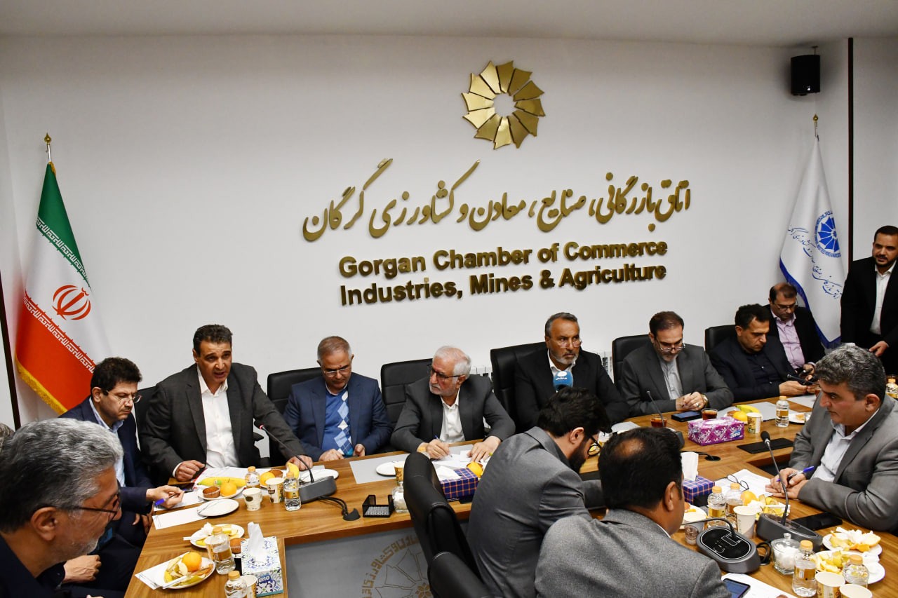 هفتمین جلسه کمیسیون احداث و خدمات فنی - مهندسی اتاق بازرگانی گرگان در سال 1404