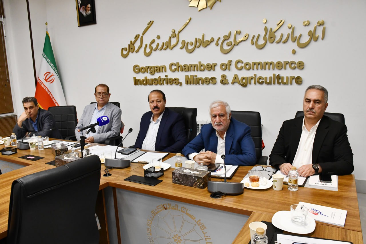 ششمین جلسه هیئت نمایندگان اتاق بازرگانی گرگان برگزار شد