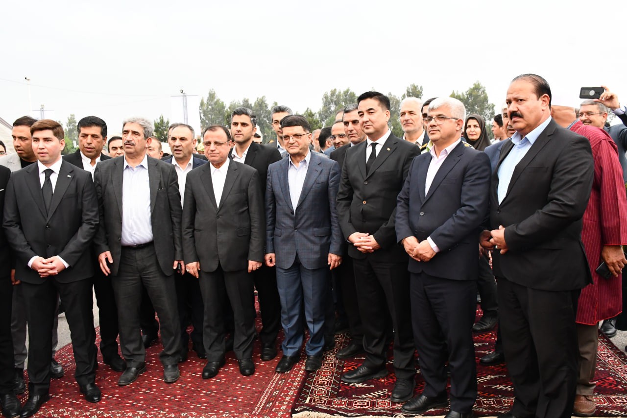 آیین افتتاح اولین نمایشگاه اختصاصی توانمندی های صادراتی ترکمنستان در استان گلستان