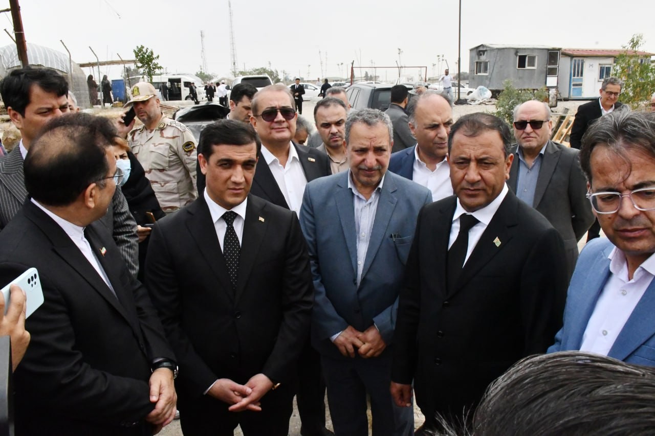 حضور استاندار بالکان جمهوری ترکمنستان، رئیس اتاق بازرگانی استان بالکان و هیات همراه در استان گلستان