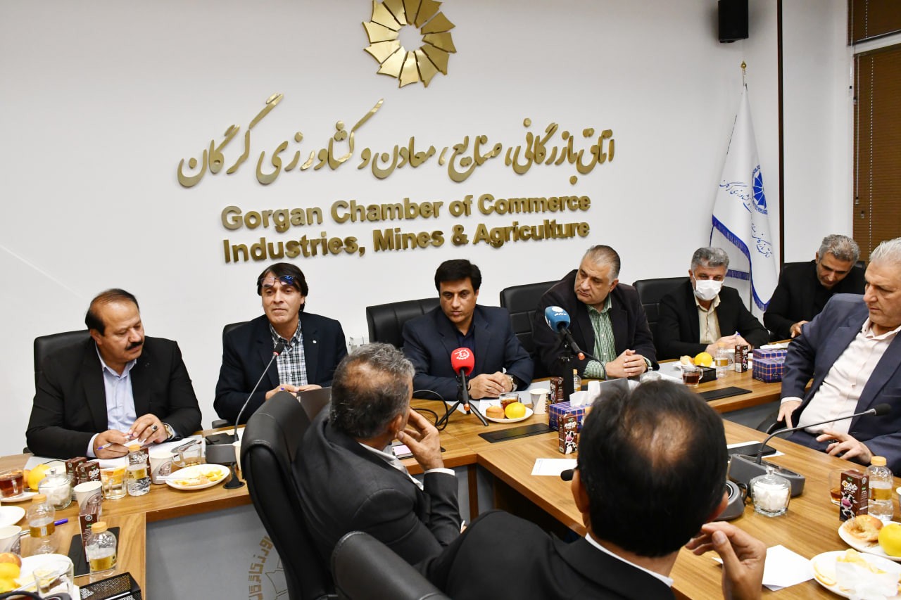 هفتمین جلسه کمیسیون کشاورزی اتاق بازرگانی گرگان.