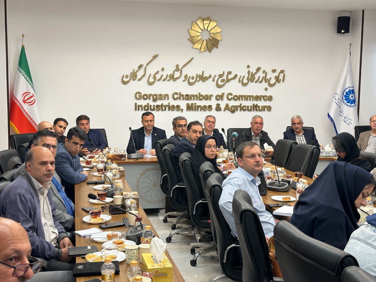سومین جلسه کمیسیون کشاورزی اتاق بازرگانی، صنایع، معادن و کشاورزی گرگان در سال 1405