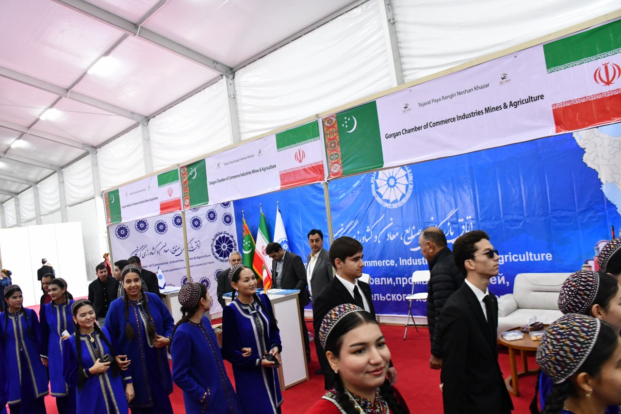 دومین روز از نمایشگاه فرصت‌های صادراتی گلستان در استان بالکان ترکمنستان