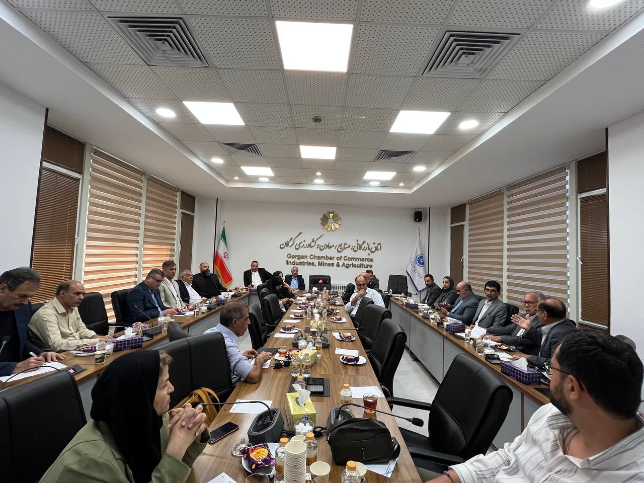 دومین جلسه کمیسیون گردشگری و کسب و کارهای وابسته اتاق بازرگانی گرگان