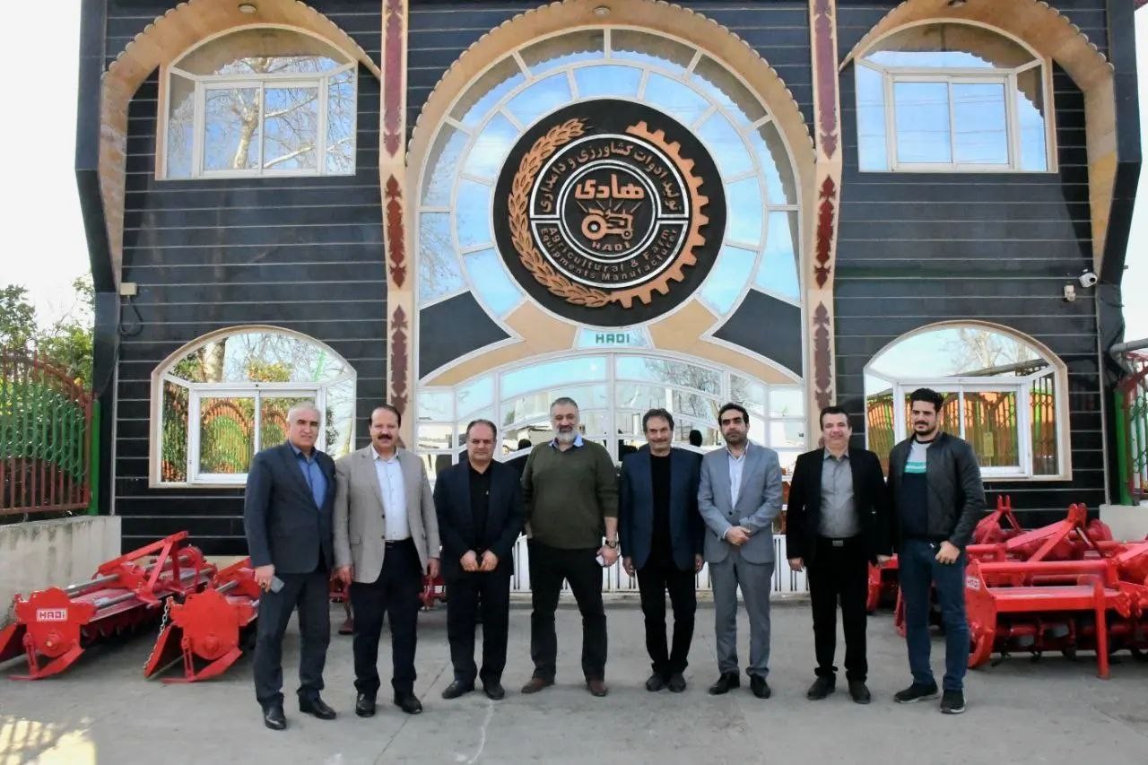 بازدید یوسفی رئیس اتاق بازرگانی گرگان و هاشمی رئیس کمیسیون کشاورزی از پایانه صادراتی روماک مازندران در جویبار